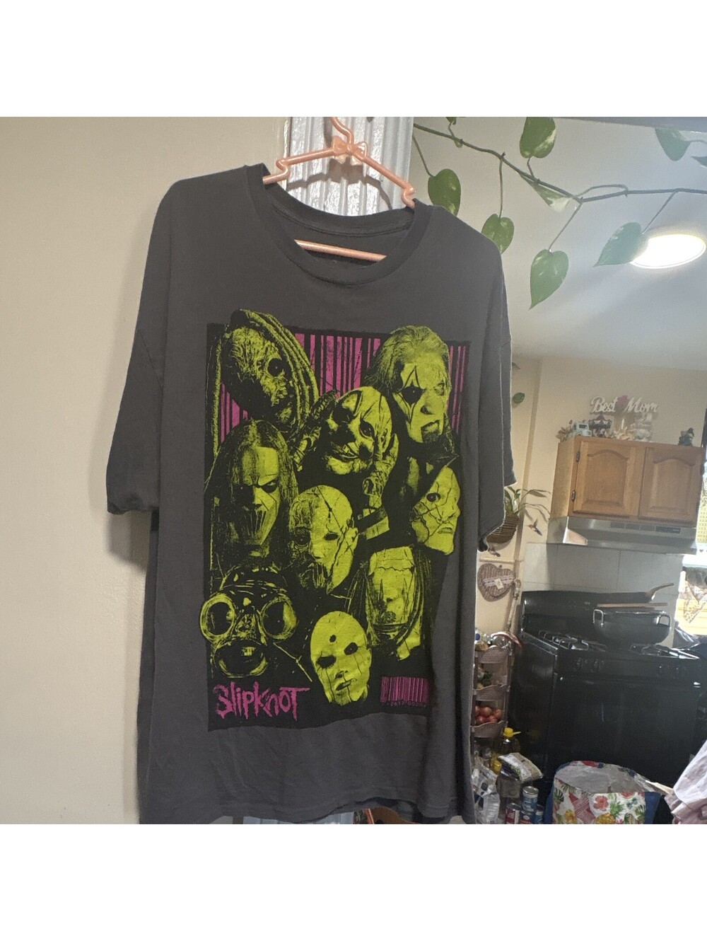 Slipknot 25th Anniversary Tour "Here Comes The Pain" Black T-Shirt Size L